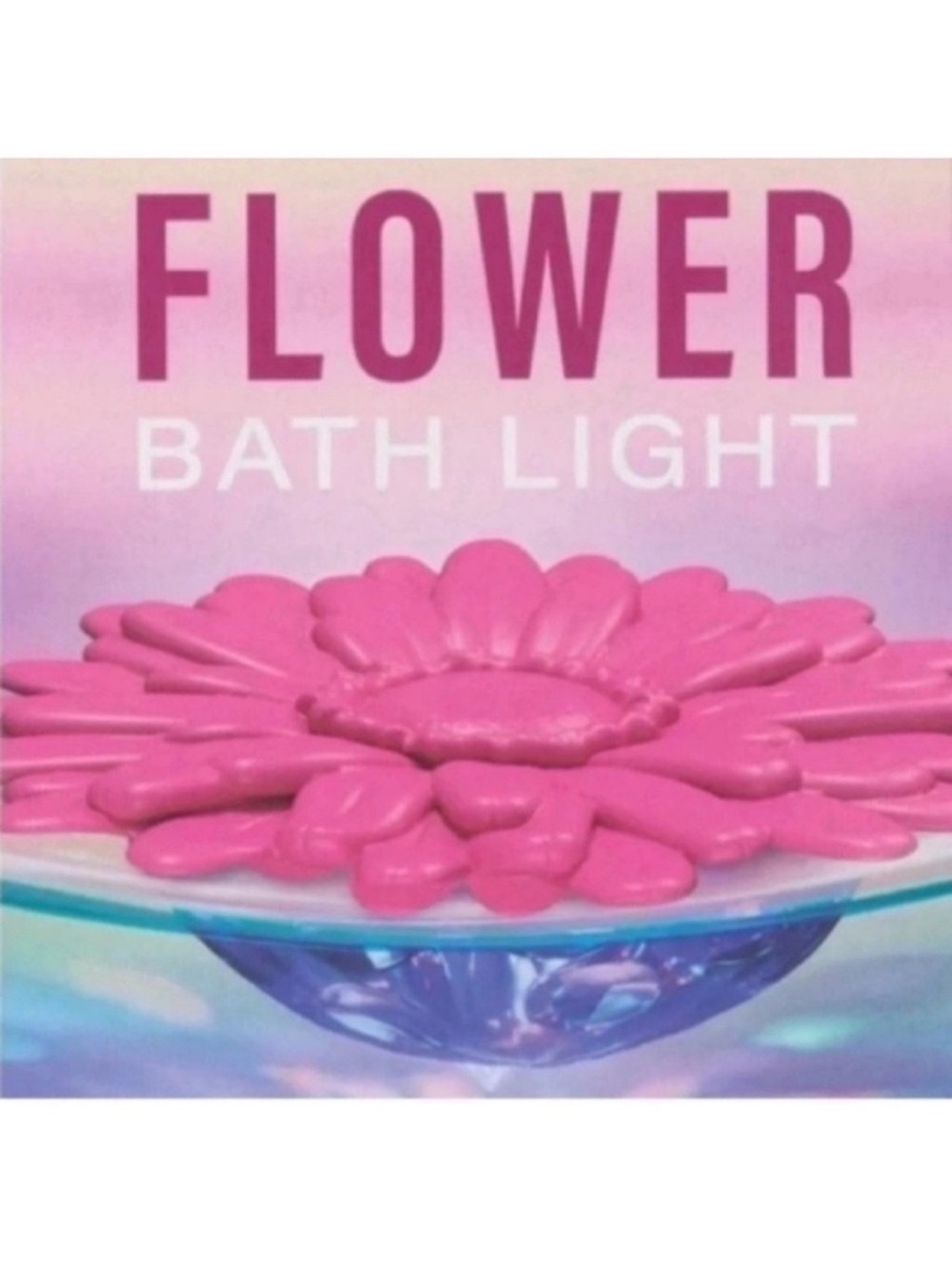 Flower Bath Light